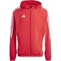 Adidas Treenitakki 'Tiro 24' kirkaanpunainen / valkoinen