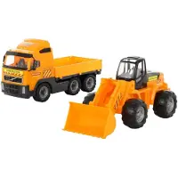 Polesie Volvo Lastbil med Dumper 865x225x325mm