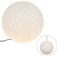 QAZQA Moderni ulkovalaisin harmaa 56 cm IP65 - Nura
