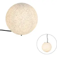 QAZQA Moderni ulkovalaisin harmaa 25 cm IP65 - Nura