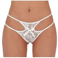 Passion Rosca - Stringit, valkoinen, eroottiset, laadukkaat, joustavat, minimalistiset, kauniit