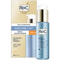 Roc Multi Correxion Even Tone + Lift kiinteyttävä päivävoide ihon sävyä tasoittava SPF 30 50 ml