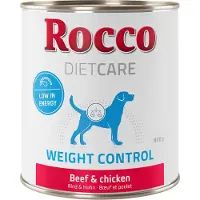 Rocco 12x800g Diet Care Weight Control Beef & Chicken -koiranruoka