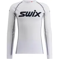 Swix Men's RaceX Classic Long Sleeve Bright White/ Dark Navy Kerrasto yläosat S