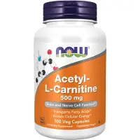 NOW,NOW Foods,NOW,NOW Foods Acetyl L-Carn 500 mg 100 kpl