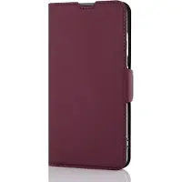 Wave BookCase suojakotelo Samsung Galaxy S24 smoky sangria