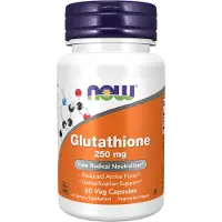 Now Glutathione 250 mg 60 kpl