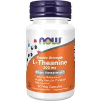 Now Theanine 200 mg 60 kpl