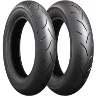Bridgestone BT601 FR YCY (MEDIUM) 120/80-12 TL, Maantiekrengas takana