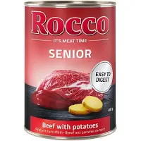 Rocco 24x400g Senior nauta & peruna koiranruoka