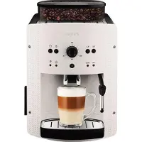 Krups EA8105, Espressokone, 1,6 L, Kahvipavut, Sisäänrakennettu jauhin, 1450 W, Valkoinen