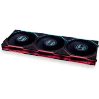 Lian Li UNI FAN TL LCD 120 ARGB PWM -tuuletinpakkaus, 120 mm, musta, 3-pack
