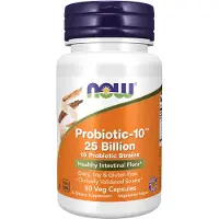 Now Probiotic-10 25 Billion 50 kpl