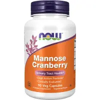 Now Mannose Cranberry 90 kpl