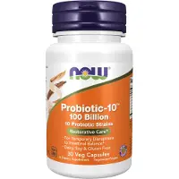 Now Probiotic-10 100 Billion 30 kpl