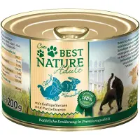 Best Nature 12x200g Cat Adult siipikarja & kani kissan märkäruoka
