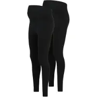 ONLY Maternity Olmlovely New Legging 2Pck Jrs Noos - Black - XL