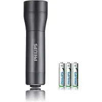Philips 4000 series SFL4000T/10, Käsikokoinen taskulamppu, Musta, Alumiini, IPX4, LED, 120 lm