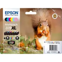 Epson Squirrel 378XL Orava Claria Photo HD, moniväripakkaus, 6 väriä, High (L) Yield, Musta, Syaani, Vaalea syaani, Magenta, Vaalea Magenta, Keltai...
