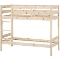 Hoppekids ECO Comfort kerrossänky 70x160cm - luonnollinen puu Natural Wood