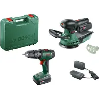 Bosch Porakone, epäkeskohiomakone ja akku