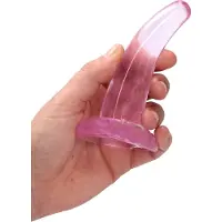 Realrock Peniksen jäljitelmä imukupilla Non Realistic Dildo, 4,5''/ 11,5 cm, vaaleanpunainen