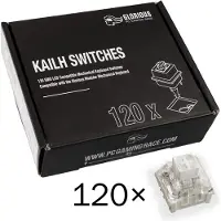 Glorious Kailh Box White -mekaaniset näppäimistökytkimet, 120 kpl