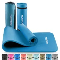 Tunturi NBR Jumppamatto 15mm (180 x 60 cm) - Petrol Blue