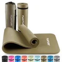 Tunturi NBR Jumppamatto 15mm (180 x 60 cm) - Army Green