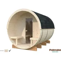 Palmako Anita 1,6+0,7 m2 tynnyrisauna
