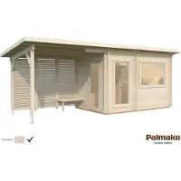 Palmako Sanna 6,8+5,9 m2 pihasauna