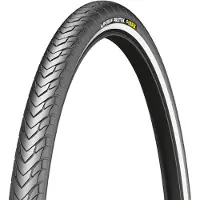 Michelin Protek Max Reflective Flank 700c X 28 Rigid Tyre Musta 700C x 28