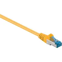 Goobay Patch-kaapeli CAT 6A, S/FTP (PiMF), keltainen, 7,5 m