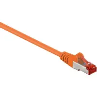 Goobay CAT 6 patch-kaapeli S/FTP (PiMF), oranssi