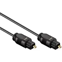 Wentronic goobay AVK 216-0500 - Digitaalinen lydkabel (optisk) - SPDIF - TOSLINK han til TOSLINK han - 5 cm - fiberoptik