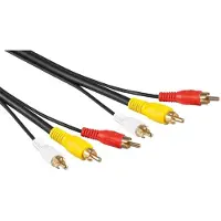 Pro Komponentti (3xRCA) kaapeli - 10m