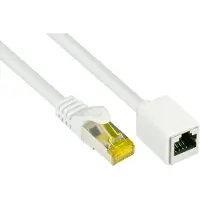 GOOD CONNECTIONS RNS patch extension cable - 5 m - white - Valkoinen
