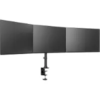 Multibrackets M Deskmount Basic Triple -pöytäteline kolmelle näytölle 15-27", 24 kg, musta