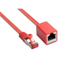Alcasa electronik 8063VR-020R networking cable Red 2 m Cat6 S/FTP (S-STP) (8063VR-020R)