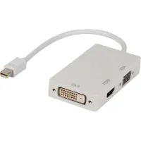 Nedis miniDP - DVI-D/HDMI/VGA sovitin
