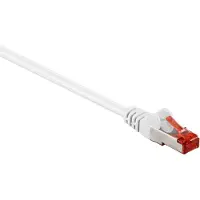 Goobay – GB CAT6 VERKKOKAAPELI, S/FTP, VALKOINEN, 10M, LSZH (93503)