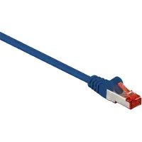 Goobay CAT 6 patch-kaapeli S/FTP (PiMF), sininen