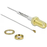 DeLOCK 89052, 0,2 m, SMA, MHF 4, Valkoinen