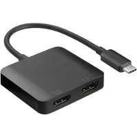 Goobay USB-C - Dual HDMI - Musta