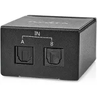 Nedis ASWI2512BK Kaksisuuntainen Digitaalinen Audiokytkin