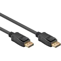 Goobay DISPLAYPORT-KAAPELI 1.4, 2M, 32.4GBIT/S, 8K@60HZ/4K@240HZ (61697)