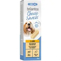 Briantos 2x140g Cheese Snack suuri koiran herkut