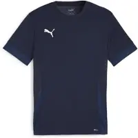 Puma Toiminnallinen paita 'TeamGoal Matchday' marine / valkoinen