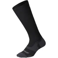 2XU VECTR Light Cushion Full Length Socks Black/Titanium S