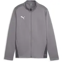 Puma Urheilutakki 'TeamGoal' harmaa / tummanharmaa / valkoinen